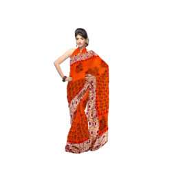Red Women Saree